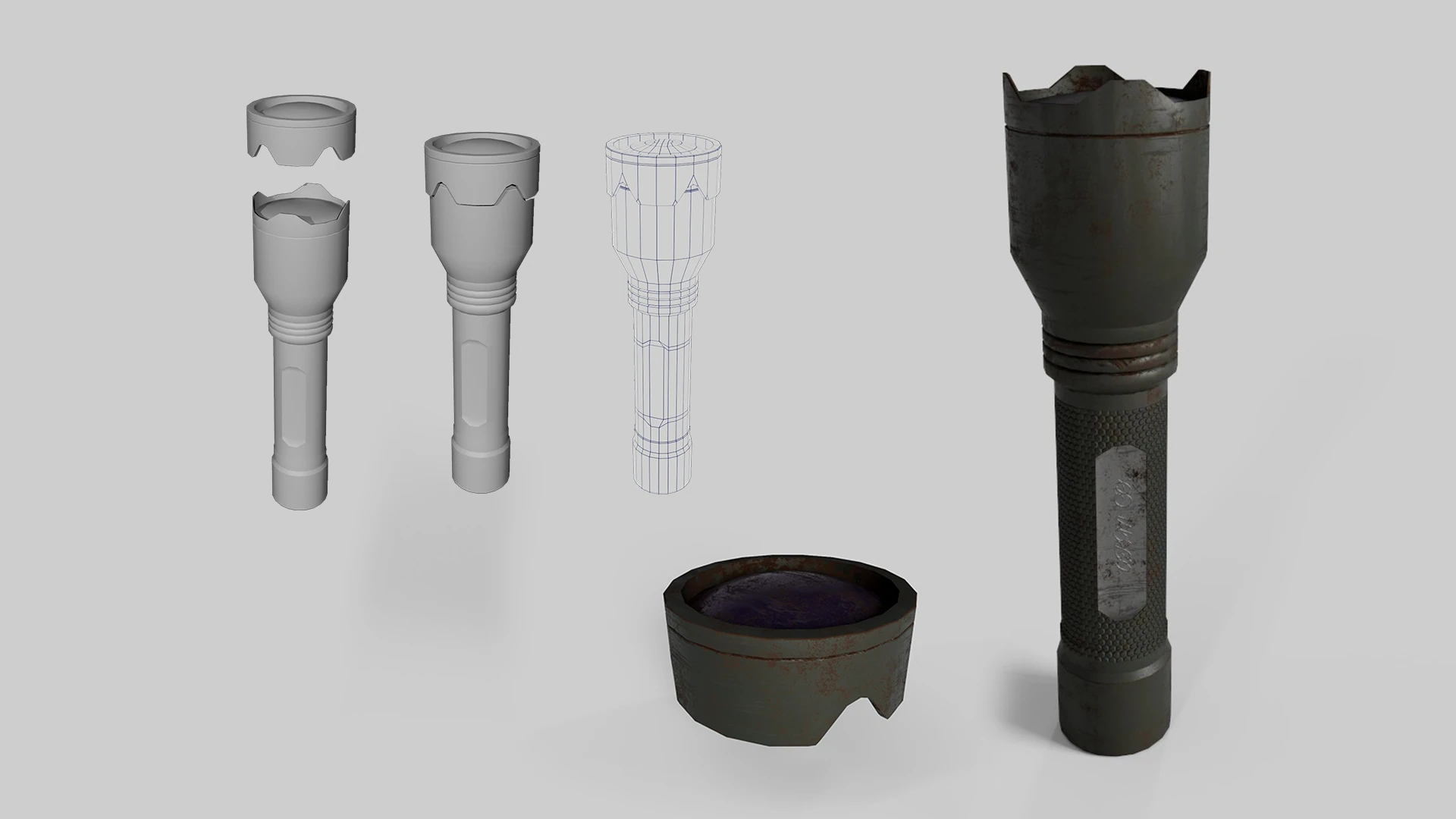 Modelado 3D de una linterna para Contrapasso
